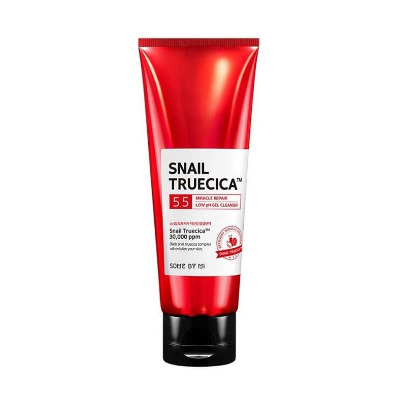 Sữa Rửa Mặt Dạng Gel Hỗ Trợ Phục Hồi Da Some by Mi Snail Truecica Miracle Repair Low PH Gel Cleanser