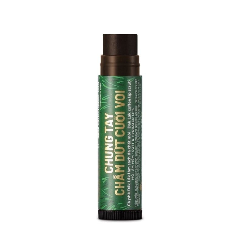 Tẩy Tế Bào Chết Môi Cocoon Chiết Xuất Cà Phê Đắk Lắk Dak Lak Coffee Lip Scrub 5g