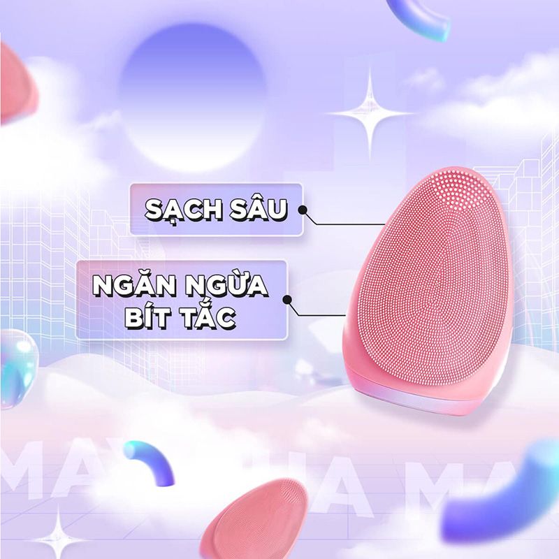 Máy Rửa Mặt Emmié By HappySkin Premium Facial Cleansing Brush