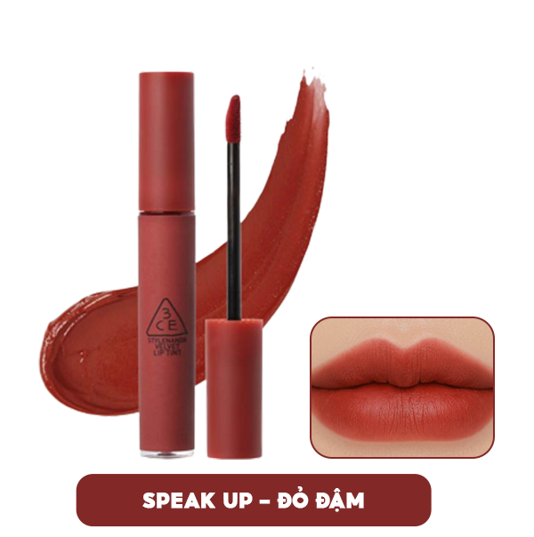 Son Kem Lì, Lên Màu Chuẩn 3CE Velvet Lip Tint 4g