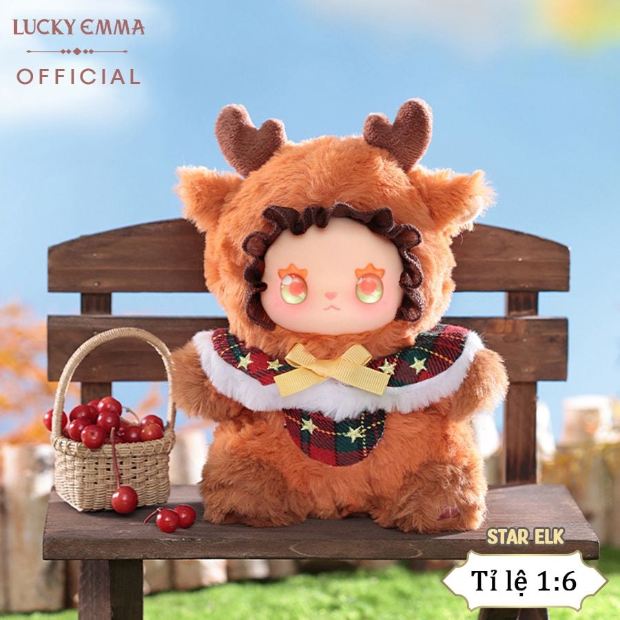 Móc Khóa Gấu Bông Lucky Emma Lovely Emma Pocket Zoo Series - MJ-000081
