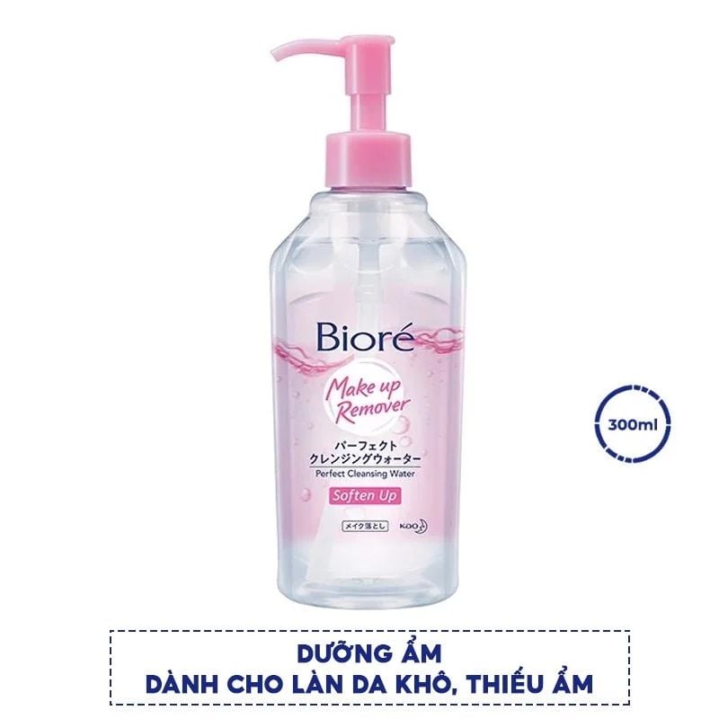 Nước Tẩy Trang Bioré Sạch Nhờn Và Dưỡng Ẩm Make Up Remover Perfect Cleansing Water
