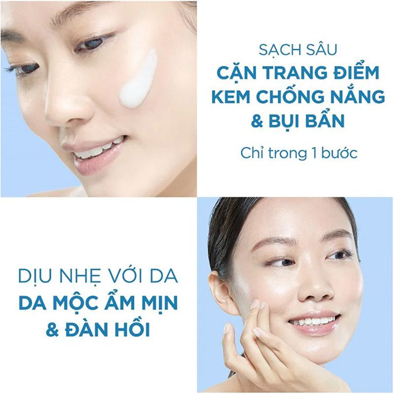 Sữa Rửa Mặt Tẩy Trang 2 In 1 Senka All Clear DoubleW 120g