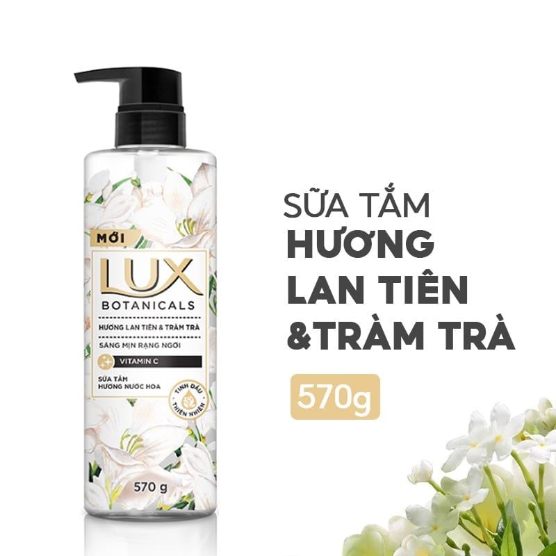 Sữa Tắm LUX Hương Nước Hoa Sáng Mịn Da Botanicals