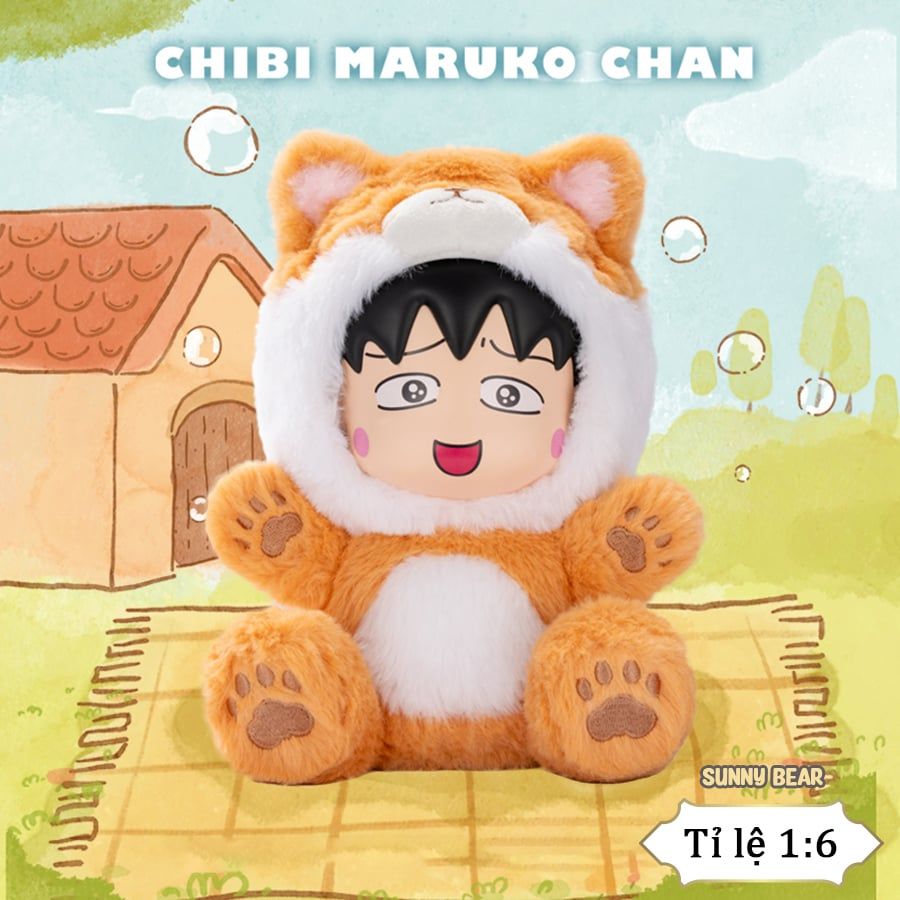 Mô Hình Đồ Chơi Búp Bê Chibi Maruko-chan Cosplay Party Series Plush Blind Box - WMR-0001