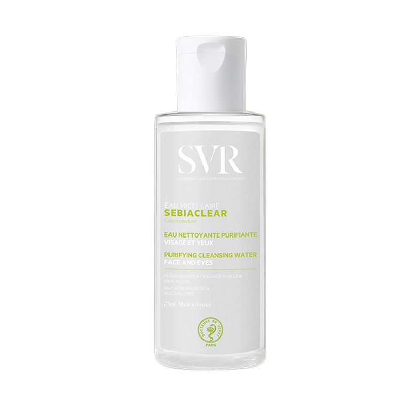 Nước Tẩy Trang SVR Làm Sạch Sâu, Hỗ Trợ Giảm Dầu Nhờn Sebiaclear Eau Micellaire