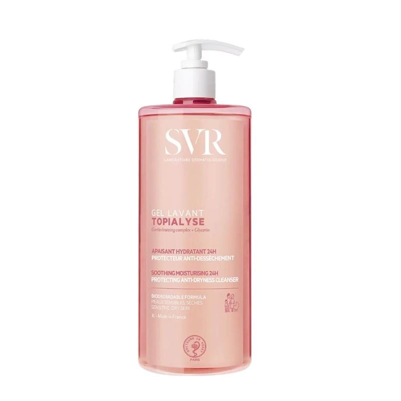 Sữa Rửa Mặt SVR Dạng Gel Không Chứa Xà Phòng Dành Cho Da Khô Topialyse Gel Lavant