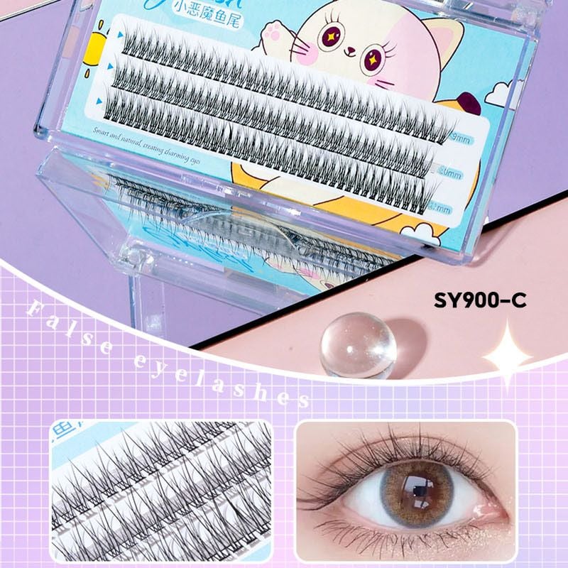 [NHẬP KHẨU] Lông Mi Giả Mềm Mại Tự Nhiên, Không Gây Nặng Mí LMLTOP Eyelash