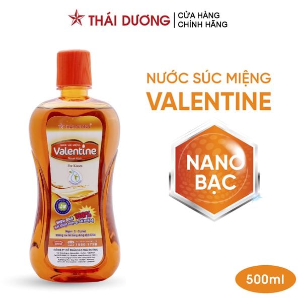  Nước Súc Miệng Thái Dương Valentine 500ml 
