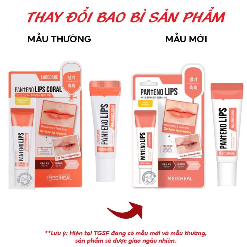 Son Dưỡng Môi Mediheal Labocare Pantenolips Healssence 10ml