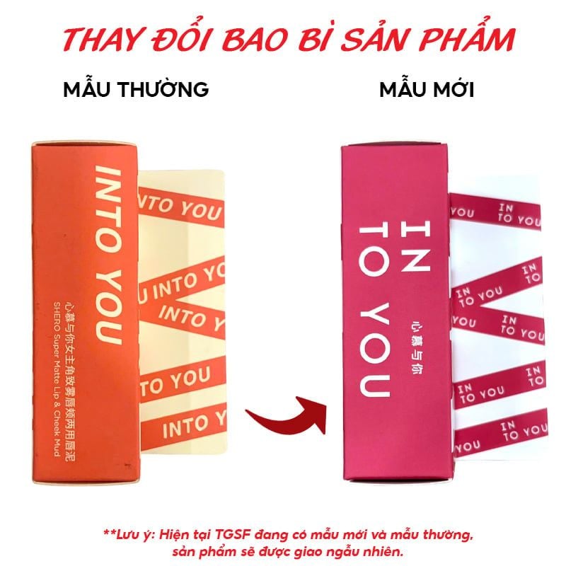 Son Kem Bùn & Má Hồng Mịn Môi Lâu Trôi Into You Shero Super Matte Lip & Cheek Mud 2g