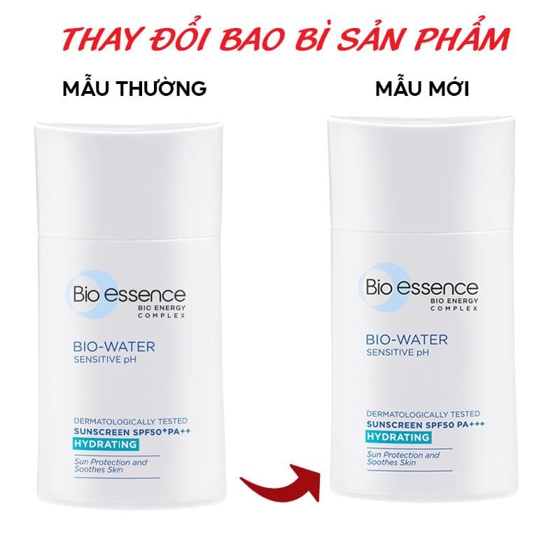 Kem Chống Nắng Dưỡng Ẩm Bio-essence Bio-Water Sunscreen SPF 50+/PA +++ 40ml