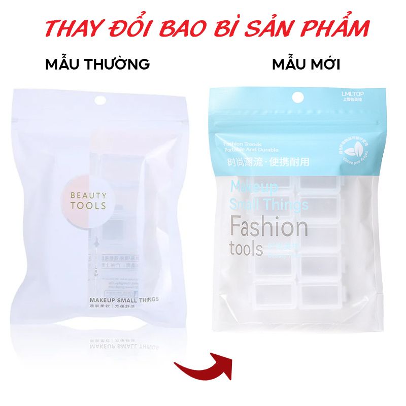 [NHẬP KHẨU] Hộp Đựng Thuốc 10 Ngăn Đa Năng, Tiện Ích LMLTOP - NO.LM221