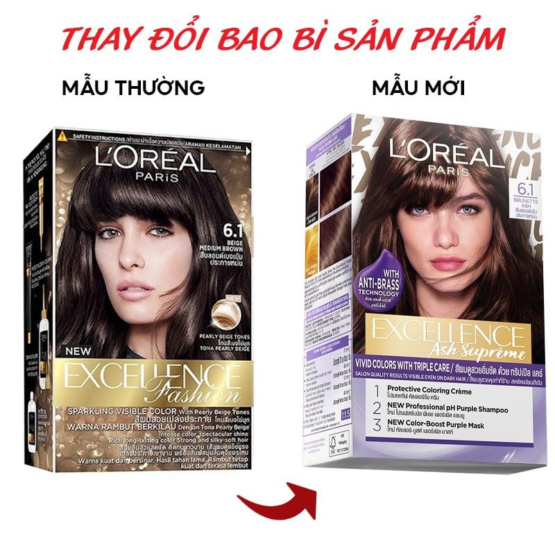 Thuốc Nhuộm Tóc L'Oreal Excellence Fashion