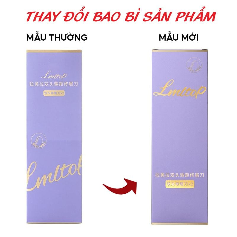 [NHẬP KHẨU] Set Dao Cạo Mày LMLTOP (Màu ngẫu nhiên)