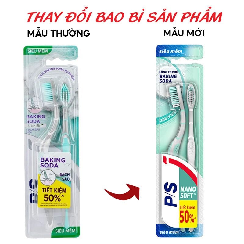 Bàn Chải Đánh Răng Sạch Khuẩn, Trắng Răng P/S