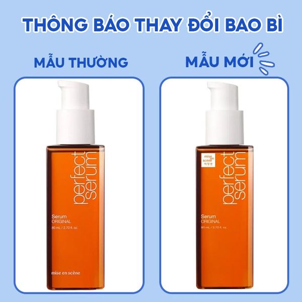 Tinh Chất Dưỡng Mise En Scene Phục Hồi Tóc, Giữ Nếp Tóc Khi Tạo Kiểu Perfect Serum 