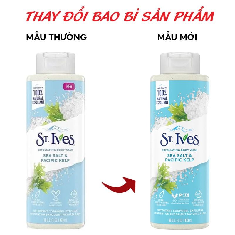 Sữa Tắm St.Ives Dưỡng Da Body Wash
