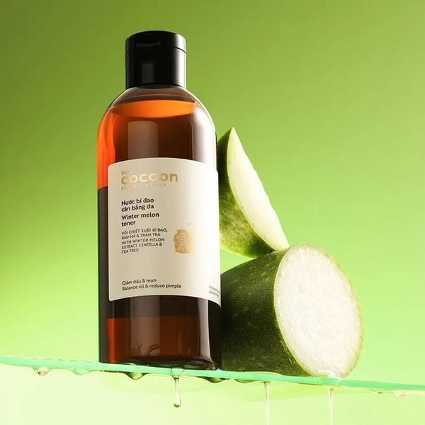  Nước Hoa Hồng Cocoon Cân Bằng Da Chiết Xuất Bí Đao Winter Melon Toner 