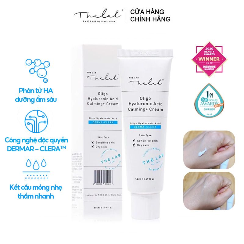 Kem Dưỡng Cấp Ẩm Làm Dịu Da THE LAB Oligo Hyaluronic Acid Calming + Cream 50ml