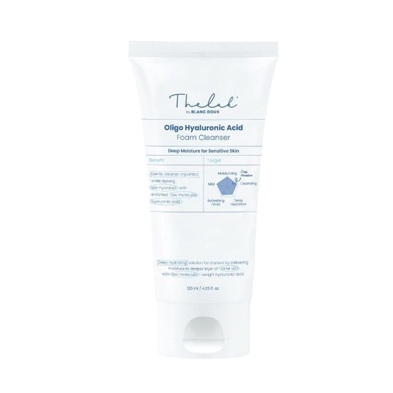Sữa Rửa Mặt THE LAB Làm Sạch Sâu, Dưỡng Ẩm Oligo Hyaluronic Acid Foam Cleanser 120ml