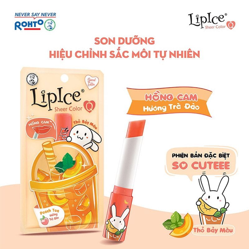 Son Dưỡng Môi LipIce Mềm Mại Môi Sheer Color Q 2.4g