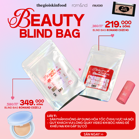 [NEW][BLIND BAG] Túi Mù Mỹ Phẩm Romand Beauty Blind Bag