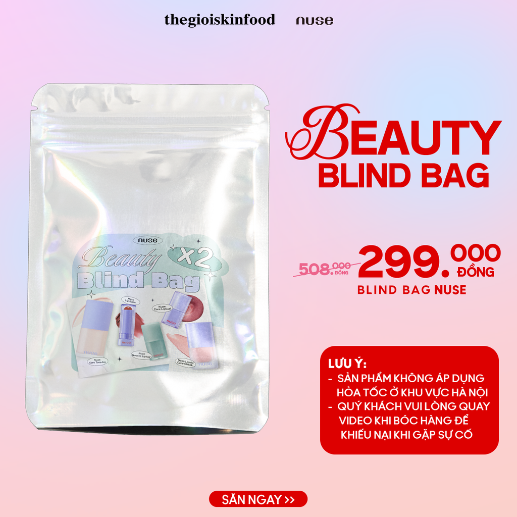 [NEW][BLIND BAG] Túi Mù Mỹ Phẩm Nuse By Romand Beauty Blind Bag