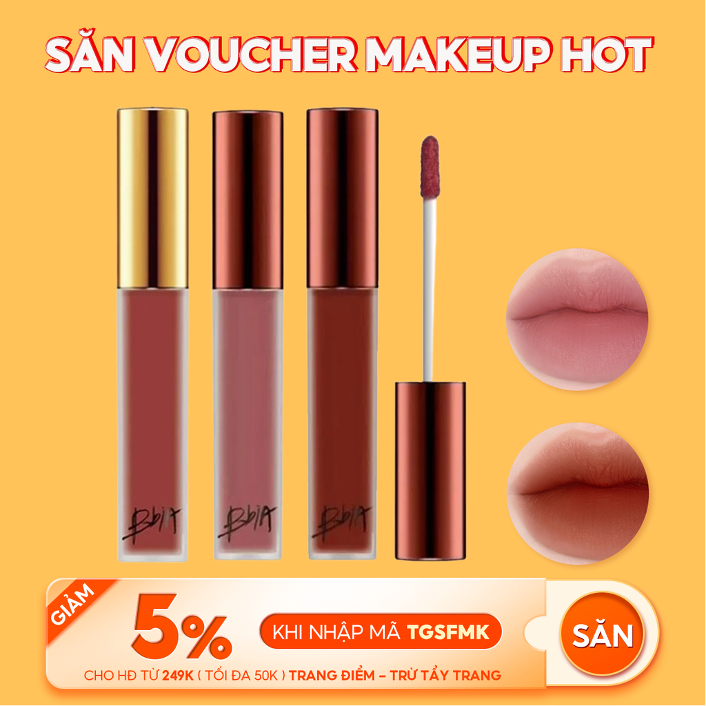 [MÀU 1-44] Son Kem Lì, Lên Màu Siêu Chuẩn Bbia Last Velvet Lip Tint 5g