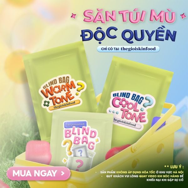 BLIND BAG (VER 2) - MUA 1 ĐƯỢC 3 SẢN PHẨM BÍ ẨN 