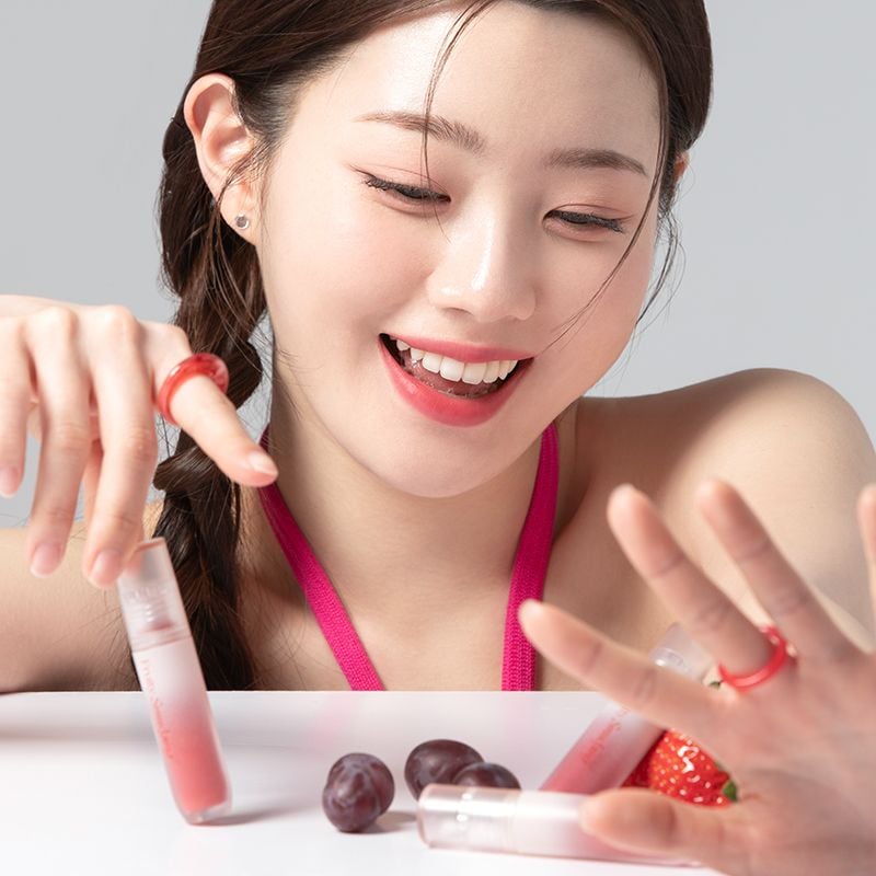 Son Kem Lì Mịn Mượt Merzy Fruity Smudging Velvet Tint 3.5g