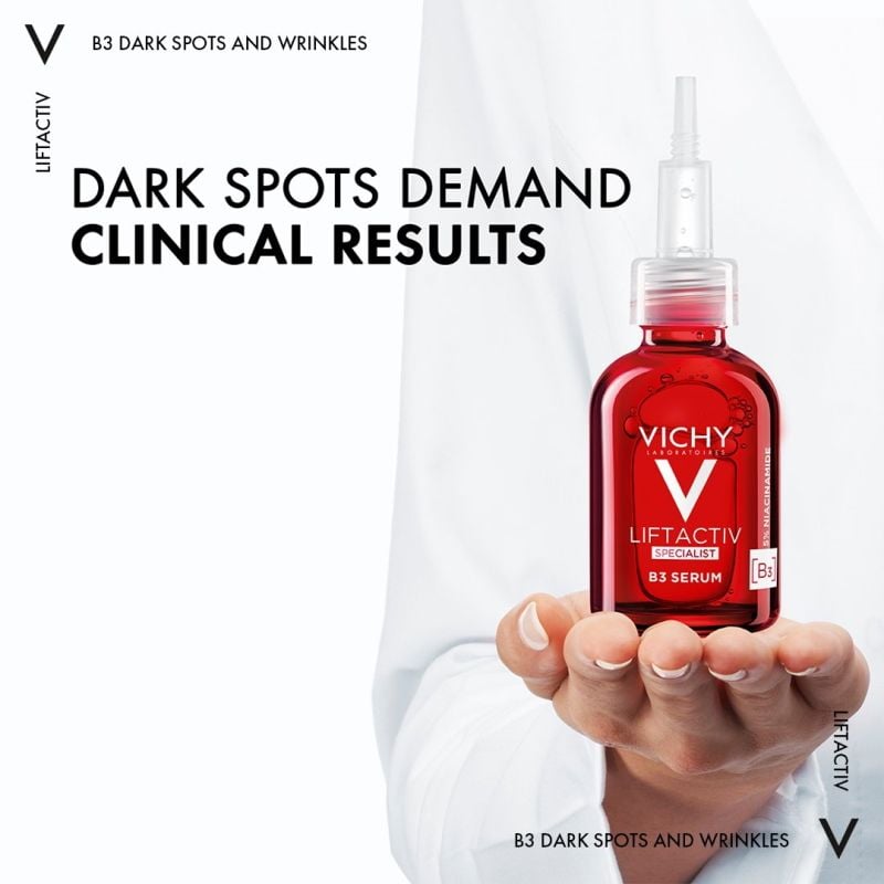 Tinh Chất Giúp Cải Thiện & Ngăn Ngừa Thâm Nám Đốm Nâu Toàn Diện Vichy Liftactiv B3 Dark Spots Serum 30ml