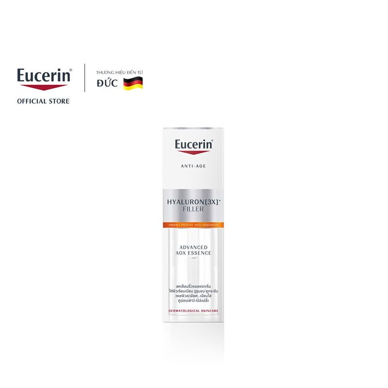 Serum Eucerin Tinh Chất Ngăn Ngừa Lão Hóa Dưỡng Ẩm Sâu Eucerin Anti-age Hyaluron-Filler Advanced AOX Essence 30ml