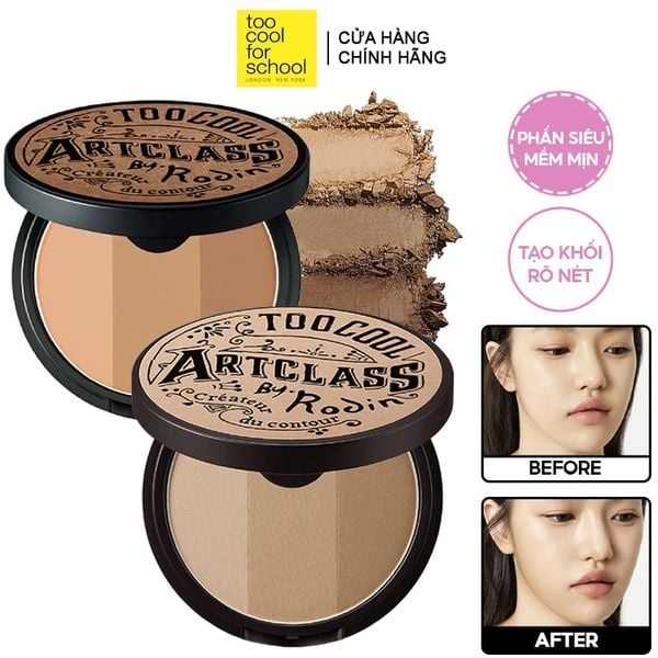  Phấn Tạo Khối 3 Màu Too Cool For School Art Class By Rodin Shading 9.5g 