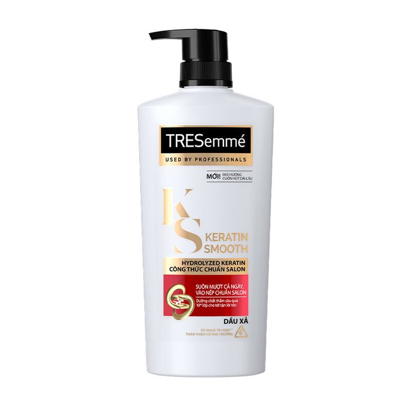 Dầu Xả Vào Nếp & Suôn Mượt TRESemmé Keratin Smooth Conditioner 620g