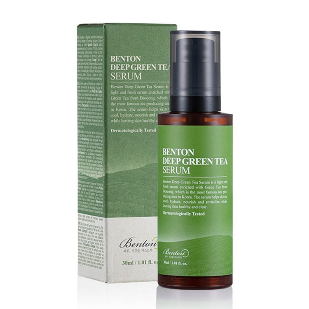 Serum Benton Dưỡng Ẩm, Làm Dịu Da Serum Benton Deep Green Tea Serum 30ml