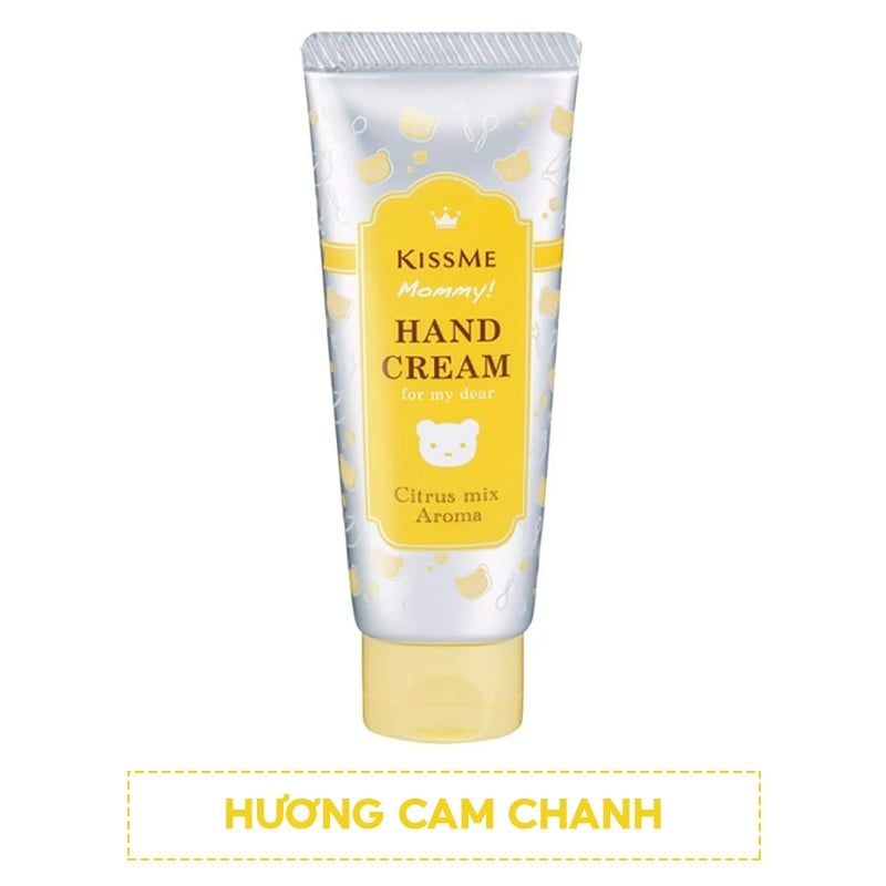 Kem Dưỡng Da Tay Cấp Ẩm Làm Da Mềm Mịn Dành Cho Trẻ Em Kissme Mommy Hand Cream 60g