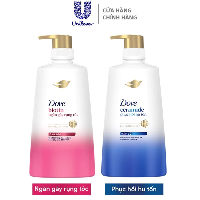 Dầu Gội Dove Ngăn Gãy Rụng Và Phục Hồi Tóc 640g