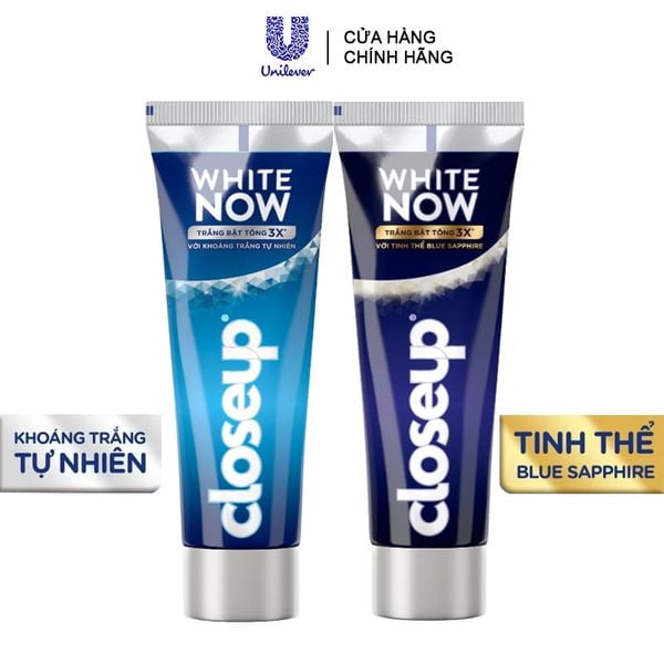 Kem Đánh Răng Hỗ Trợ Trắng Bật Tông Tức Thì Closeup White Now 100g