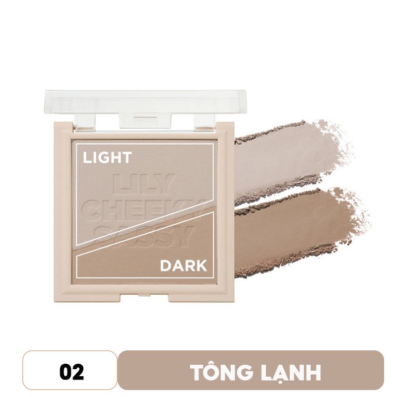 Phấn Tạo Khối Hai Màu Lilybyred Shading Bible 12.5g