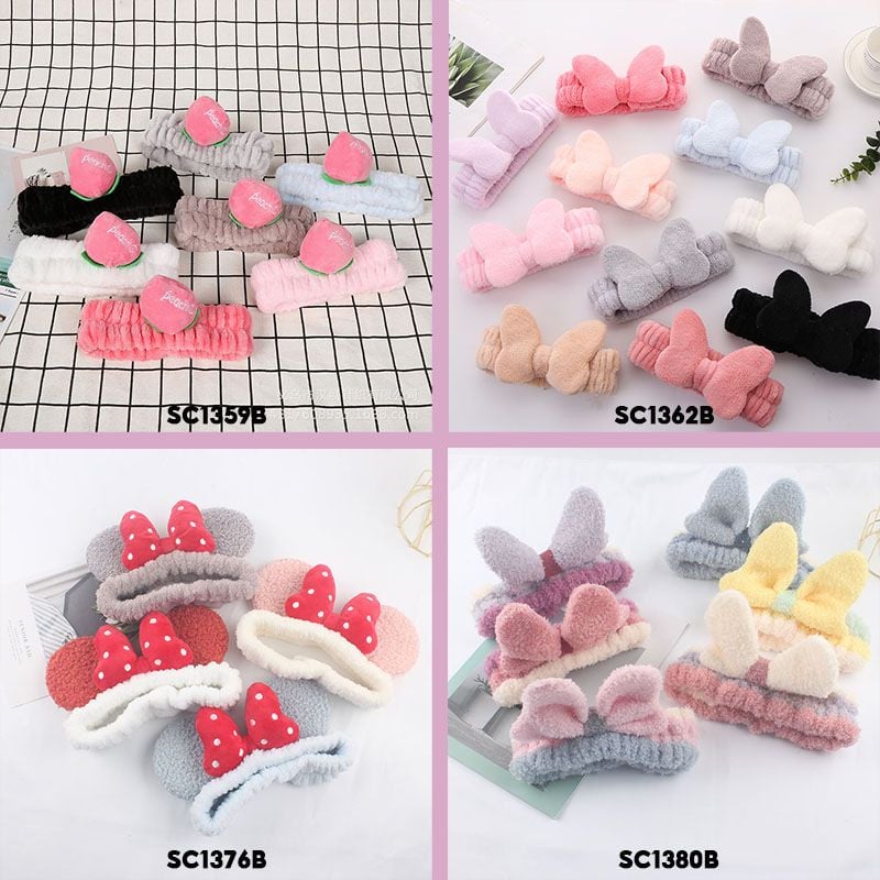[NHẬP KHẨU] Băng Đô Thời Trang Họa Tiết Xinh Xắn Phong Cách Hàn Quốc TOOLA Hair Holder Headband