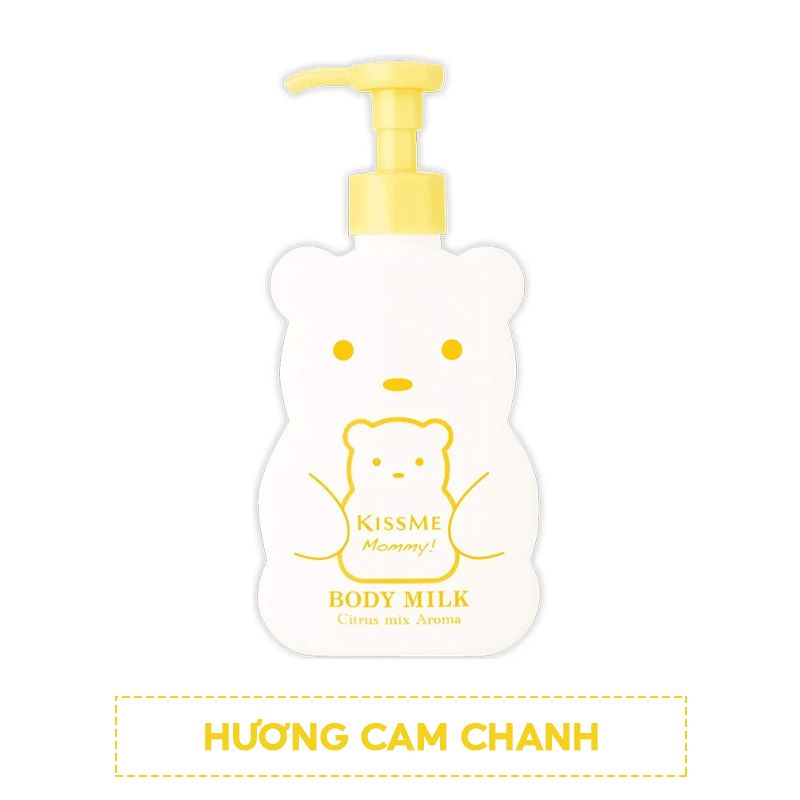 Sữa Dưỡng Kissme Mommy Cấp Ẩm Làm Mềm Da Dành Cho Trẻ Em Body Milk 200g