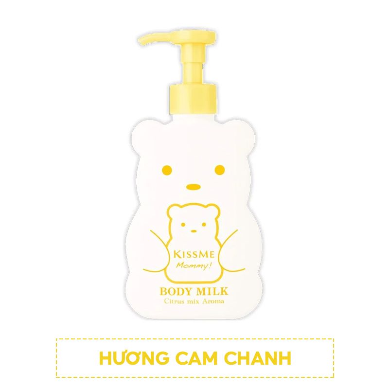 Sữa Dưỡng Cấp Ẩm Làm Mềm Da, Kháng Viêm Dành Cho Trẻ Em Kissme Mommy Body Milk 200g