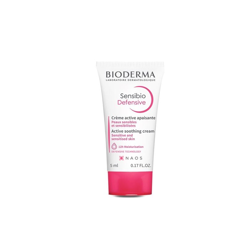 [Tặng Sữa Rửa Mặt 45ml] Kem Dưỡng Ẩm Làm Dịu Da, Hỗ Trợ Phục Hồi Da Cho Da Nhạy Cảm Bioderma Sensibio Defensive Cream 40ml