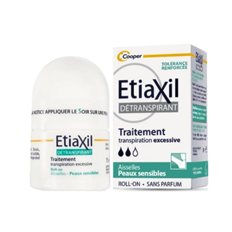 Lăn Khử Mùi, Đặc Trị Mồ Hôi Etiaxil Detranspirant 15ml (Che tên sản phẩm khi giao hàng)