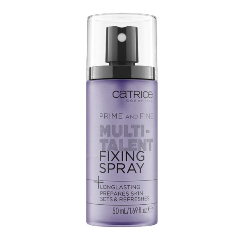 Xịt Khóa Nền Catrice Kiềm Dầu, Giữ Ẩm, Căng Bóng, Lâu Trôi Catrice Fixing Spray 50ml