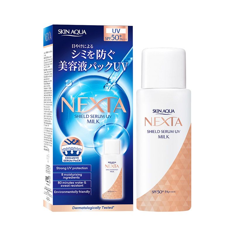 Serum Chống Nắng Dạng Sữa Sunplay Ngừa Sạm Nám Skin Aqua Nexta Shield Serum UV Milk SPF 50+ PA++++ 50g