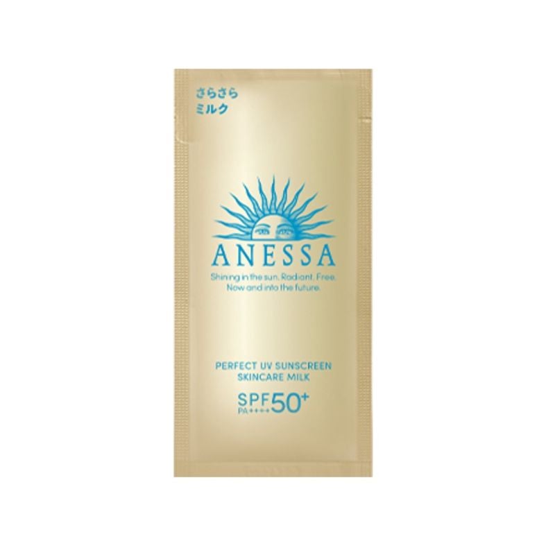 Kem Chống Nắng Anessa Dạng Sữa Chống Trôi Perfect UV Sunscreen Skincare Milk SPF50+/PA++++