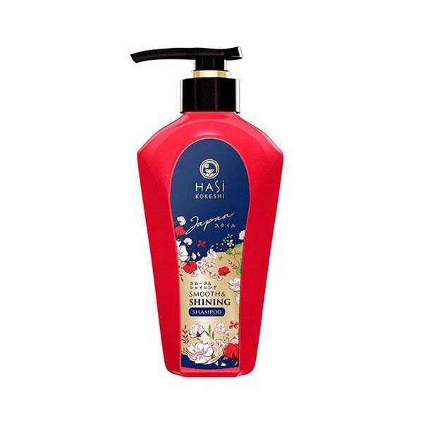 [2 Items] Bộ Dưỡng Dầu Gội Suôn Mượt & Kem Dưỡng Sáng Da Tay Và Móng HASI Smooth Shining Shampoo 450g + Hand Nail Cream #Soothing Bright 80g