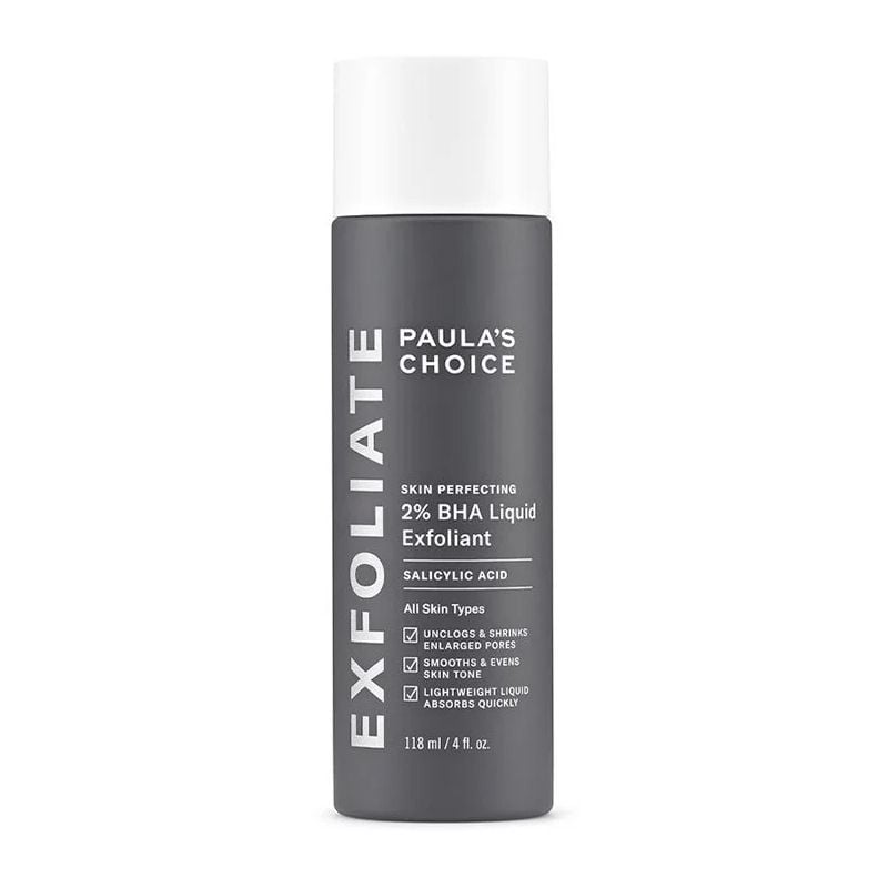 Tẩy Tế Bào Chết Hóa Học Paula's Choice Thu Nhỏ Lỗ Chân Lông, Giảm Mụn Đầu Đen Và Mụn Ẩn Skin Perfecting 2% BHA Liquid Exfoliant